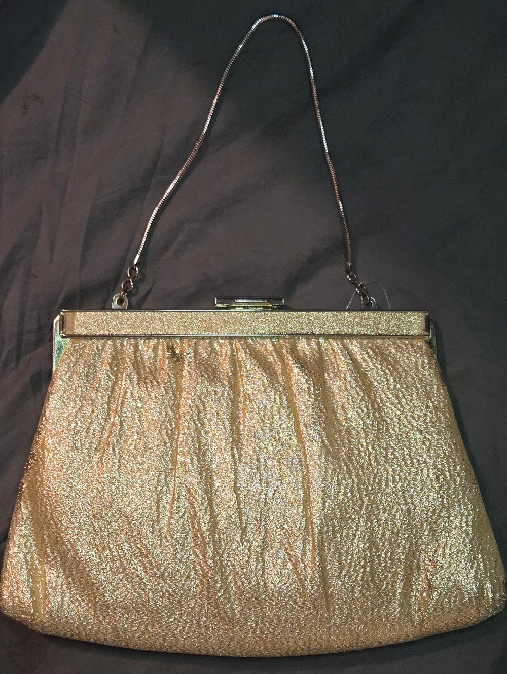 RARE Vintage Hagman’s of St. Armands Gold Evening Bag – Sarasota History 1950s